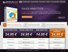 Tablet Screenshot of analytictools.latitudweb.com